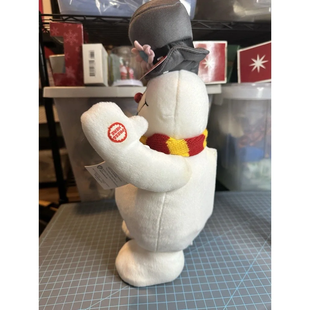 ☆LOOK☆ ~Hallmark Exclusive Plush Frosty The Snowman Sings Frosty~ ☆DANCING☆